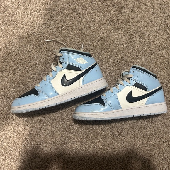 DEAL!! NIKE High Dunks in NC BABY BLUE! big kids size 6.5Y - Picture 5 of 5